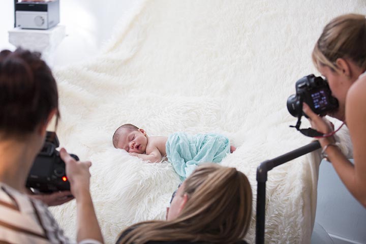 Curso fotografía bebés